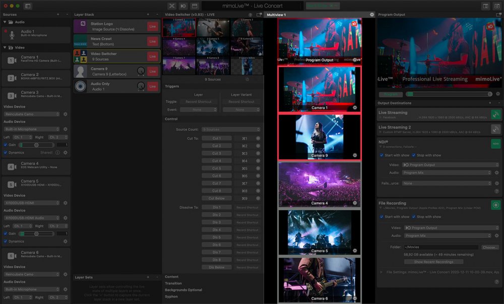 Enabling Multiview for a  Livestream 