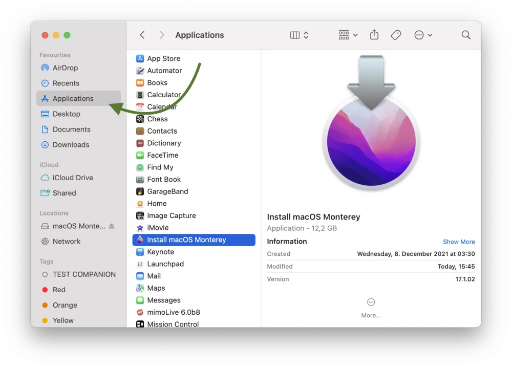 download macos monterey to external drive