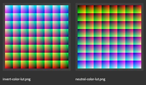 Color LUT - Color Look up table