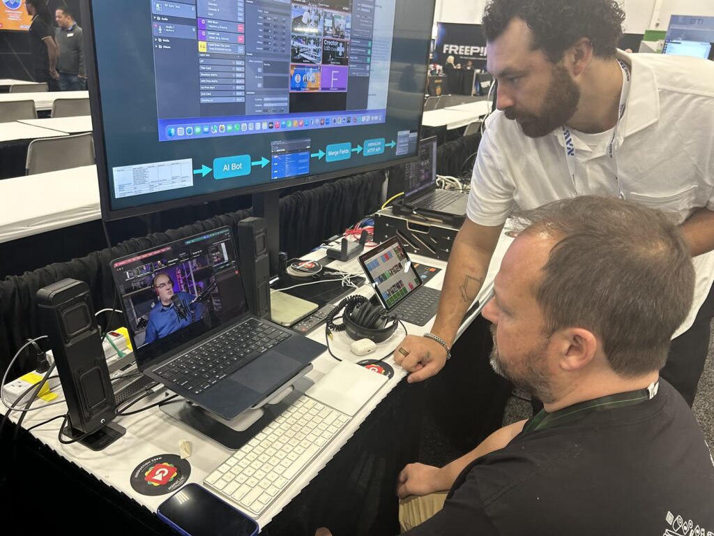 За лаштунками майстерні mimoLive Creator Lab на виставці NAB 2026