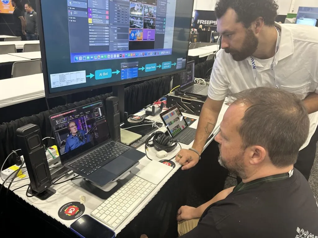 Hinter den Kulissen des mimoLive Creator Lab Workshops auf der NAB 2026