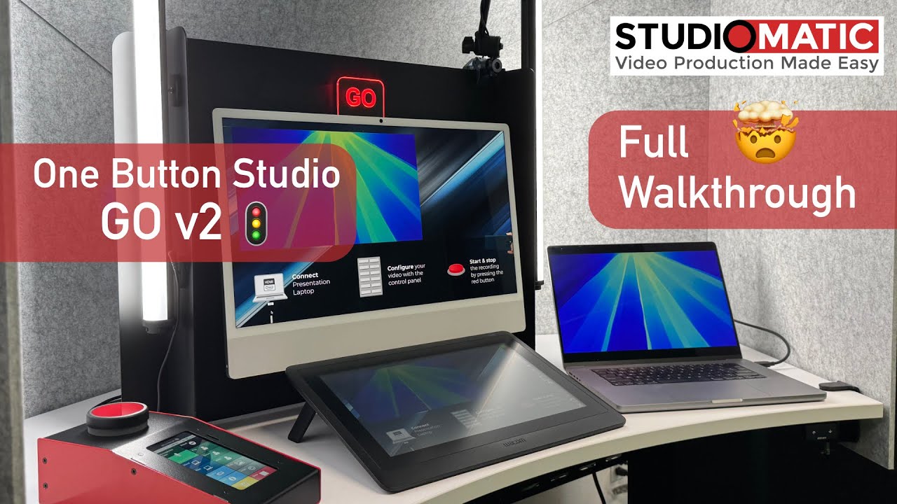 One Button Studio Go v2 full walkthrough video on YouTube